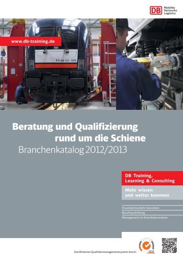 PDF herunterladen : Qualifizierung & Beratung rund ... - DB Training