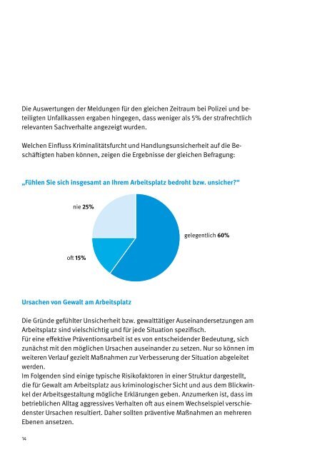 Gewaltprävention - ein Thema für öffentliche ... - Unfallkasse NRW