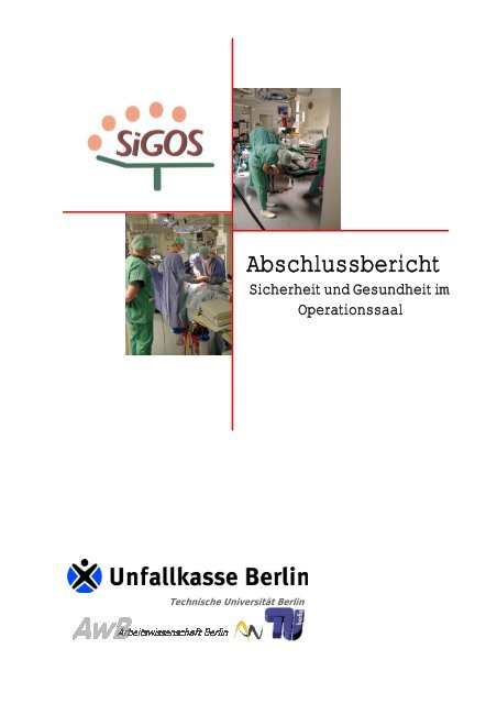 Abschlußbericht - Sicherheit und Gesundheit im Operationssaal