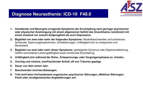 2. Gesundheitssymposiums der Arbeiterkammer ... - Arbeitsinspektion