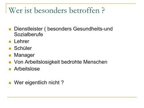 2. Gesundheitssymposiums der Arbeiterkammer ... - Arbeitsinspektion