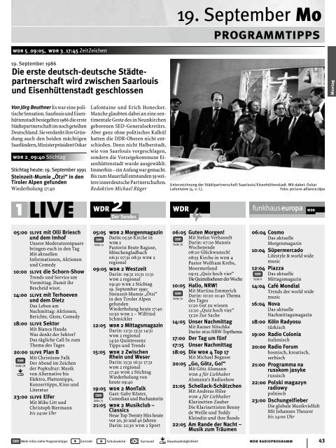 programmtipps - WDR.de