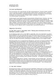 Geschäftsbericht Basel 2005 - Schweizerischer Werkbund (SWB)