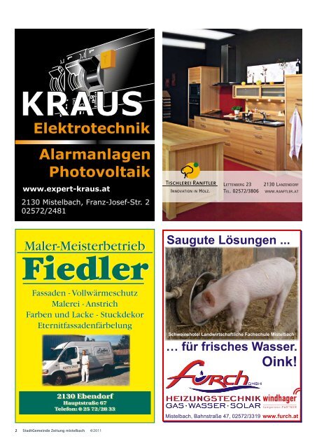 Gemeindezeitung 2011/4 - Mistelbach