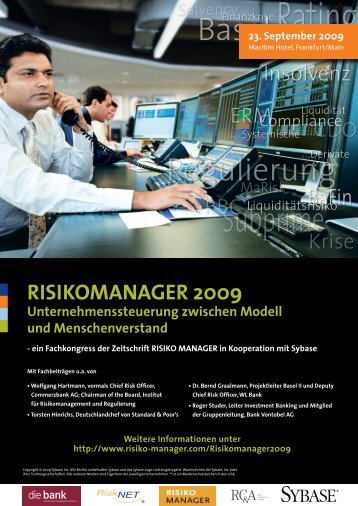 23. September 2009 - Risiko-Manager.com