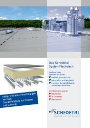 Das Schedetal SystemFlachdach - Schedetal Folien GmbH