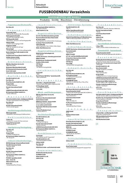 P 60 Unternehmen Warengru