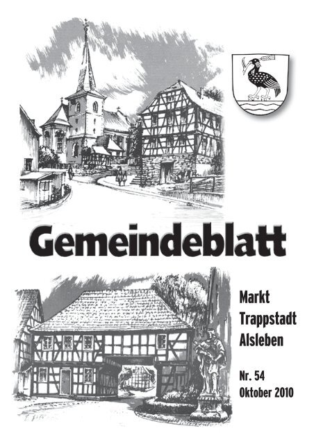 Gemeindeblatt Oktober 2010 - Markt Trappstadt