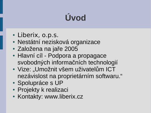 Architektura systému GNU/Linux