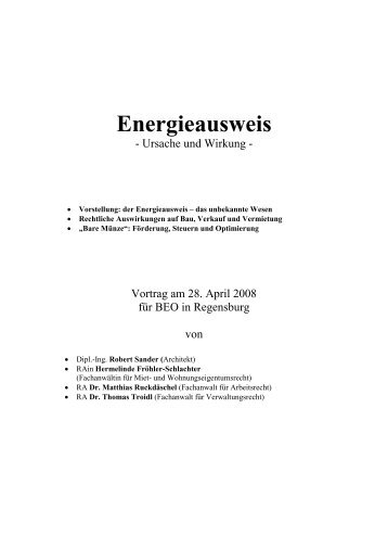 Energieausweis