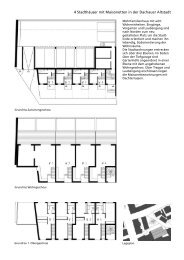 Projektblätter zum Download als PDF - deffner voitländer architekten