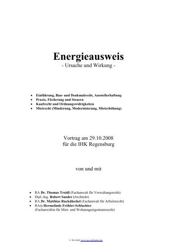 Energieausweis