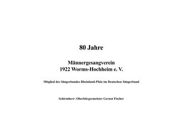 MGV 1922 Worms-Hochheim e. V.