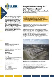 Baugrundverbesserung - der Keller Grundbau GmbH