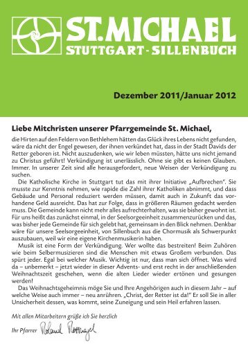 Dezember 2011/Januar 2012 - Katholische Kirchengemeinde St ...