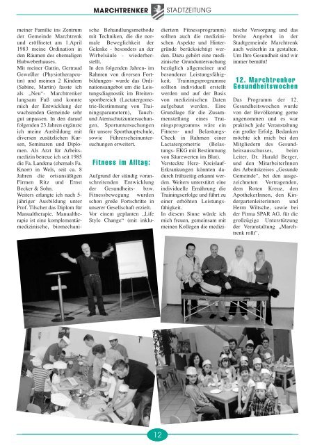 Stadtzeitung Juni 2005 - Marchtrenk