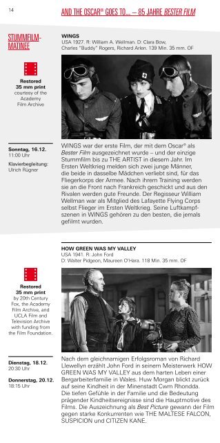 Kino lesen! - Deutsches Filminstitut