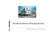 Studentenheim Weesperstraat [Kompatibilitätsmodus]