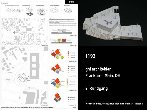 nijo architekten eth sia gmbh Zürich, CH 1. Rundgang