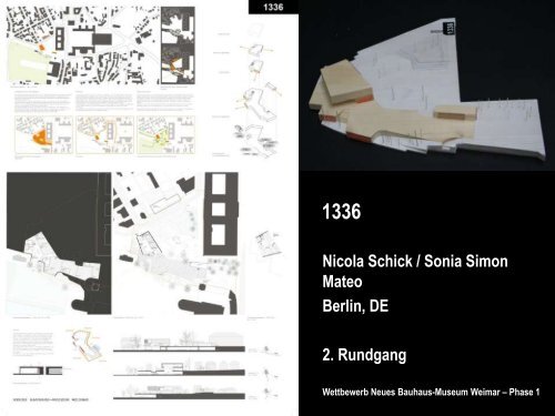 nijo architekten eth sia gmbh Zürich, CH 1. Rundgang