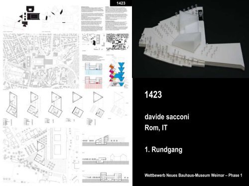 nijo architekten eth sia gmbh Zürich, CH 1. Rundgang