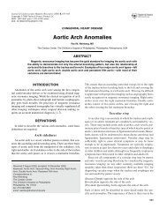 Aortic Arch Anomalies - Society of Cardiovascular Magnetic ...