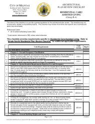 City of Norfolk Residential Plan Review Checklist