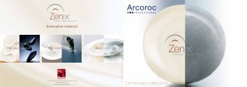 Dinnerware collections - Arcoroc