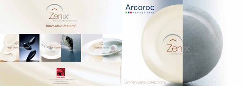 Dinnerware collections - Arcoroc