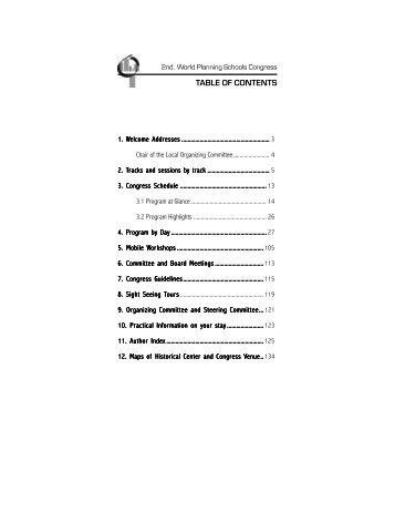 table of contents - Pagina personal del Dr. Rafael Lopez Rangel