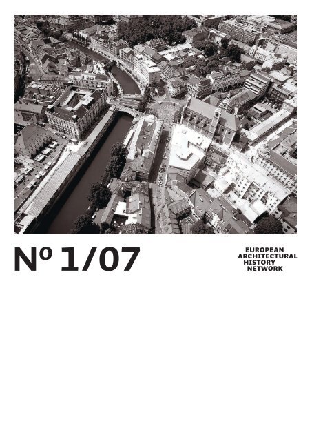 2007, No. 1 - European Architectural History Network