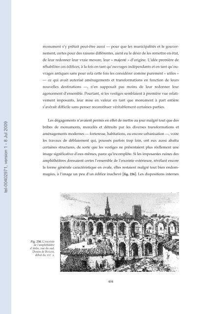 Les édifices de spectacles antiques de Gaule Narbonnaise ...