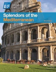 Splendors of the Mediterranean - EF Tours