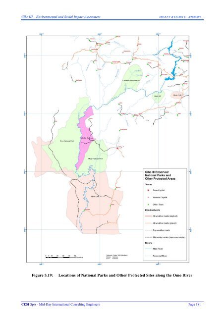 Environmental and Social Impact Assessment - Gibe III