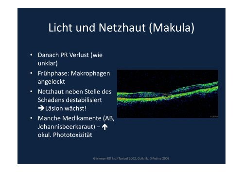 Verblitzt, verstrahlt – licht- und strahleninduzierte ...