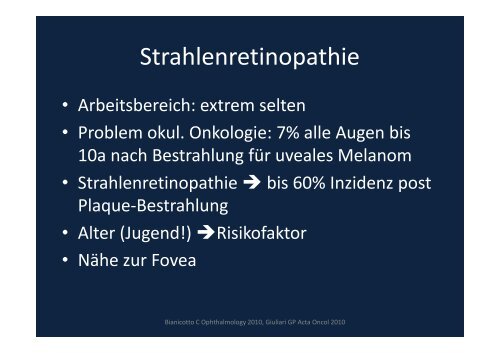 Verblitzt, verstrahlt – licht- und strahleninduzierte ...