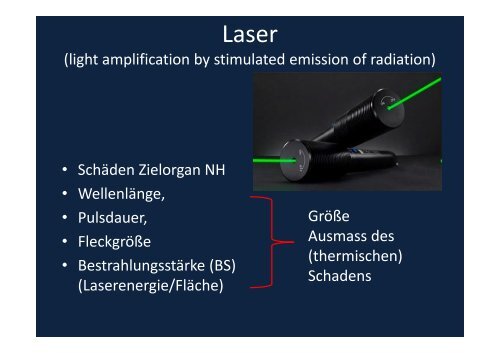 Verblitzt, verstrahlt – licht- und strahleninduzierte ...