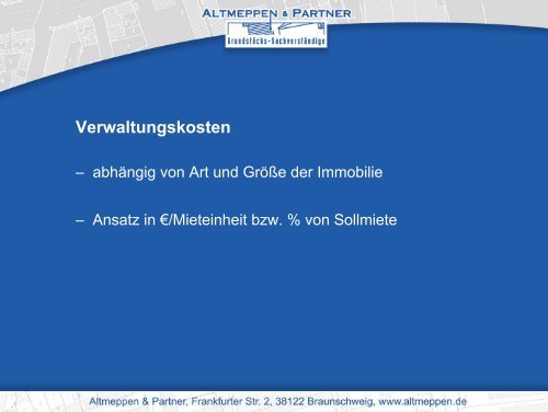 gif-Standardisierung des DCF-Verfahrens - Altmeppen