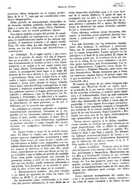 Medicina Clínica 1950 (pdf) - Museo Archivo Histórico | SEN ...