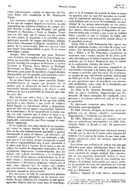 Medicina Clínica 1950 (pdf) - Museo Archivo Histórico | SEN ...