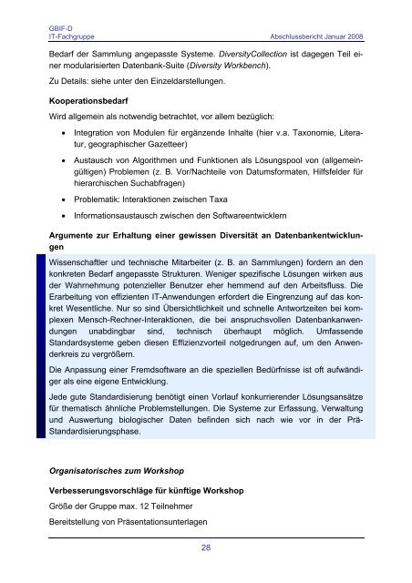 Abschlussbericht - Abteilung Mykologie - Universität Bayreuth