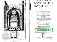 freemasons' book of the royal arch
