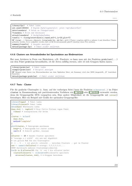 Grafiken und Statistik in R