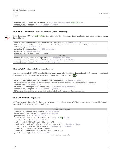 Grafiken und Statistik in R