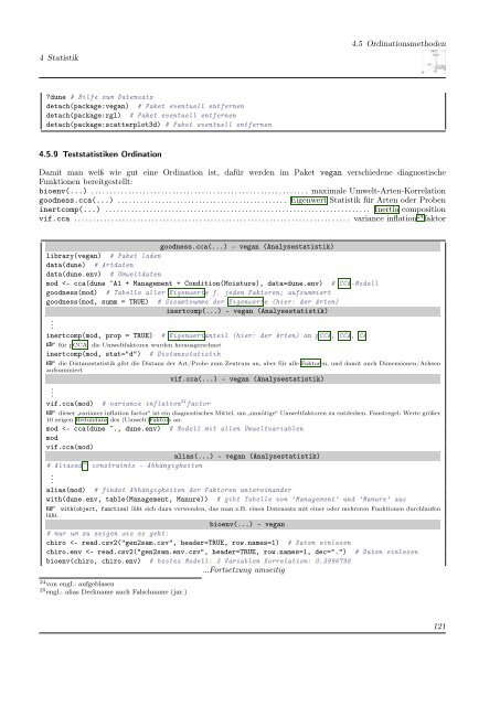 Grafiken und Statistik in R