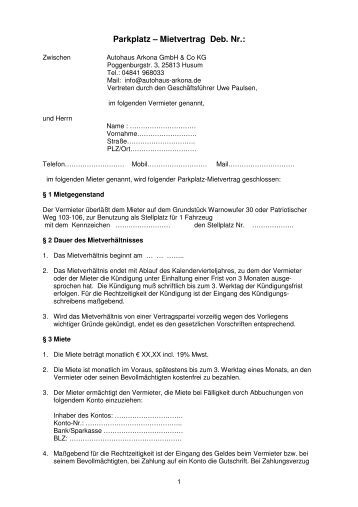 garage kündigung muster k 252 ndigung stellplatz garage kündigung muster k 252 ndigung stellplatz