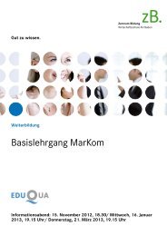 Daten zum Basislehrgang Markom - zB. Zentrum Bildung ...