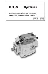Electronic Proportional (EP) Control for Heavy ... - Eaton Corporation