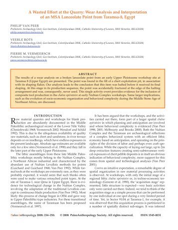 PDF (12134 K) - Paleoanthropology Society