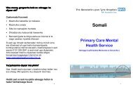 Somali - Newcastle Psychological Services, Newcastle Healthy Minds